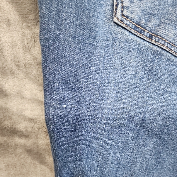 Sonoma Women's Blue Skinny Jeans with Patchwork sz 18W - Picture 7 of 10